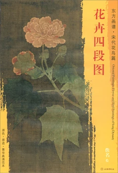 [Orientálna Obrazy Kvet, Vták Obrazy z Dynastie Song] Náčrt kniha Umenie Kreslenie, Maľovanie copyBook pre vzdelávanie