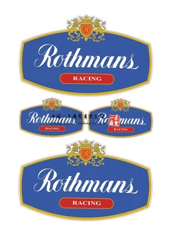 Rothmans Pretekárske Vozidlo, Motocykel, Vozidlo Klasické Logo Odznak Tuning Nálepky Nálepky